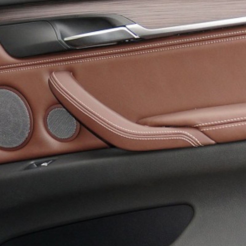 Right Door Pull Handle Leather Cover                        