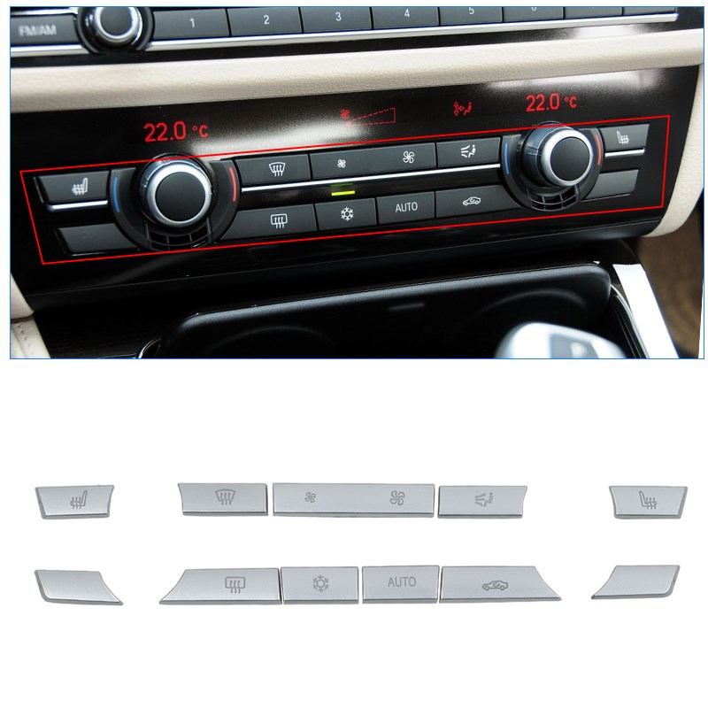 Dashboard AC Button 11pcs Sets                              