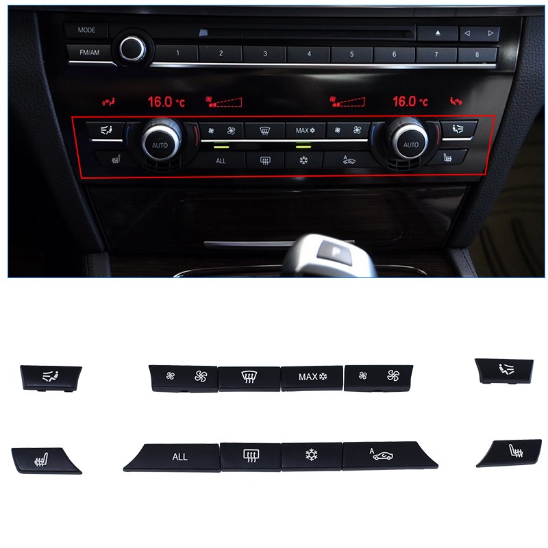 Dashboard AC Button 12pcs Sets                              