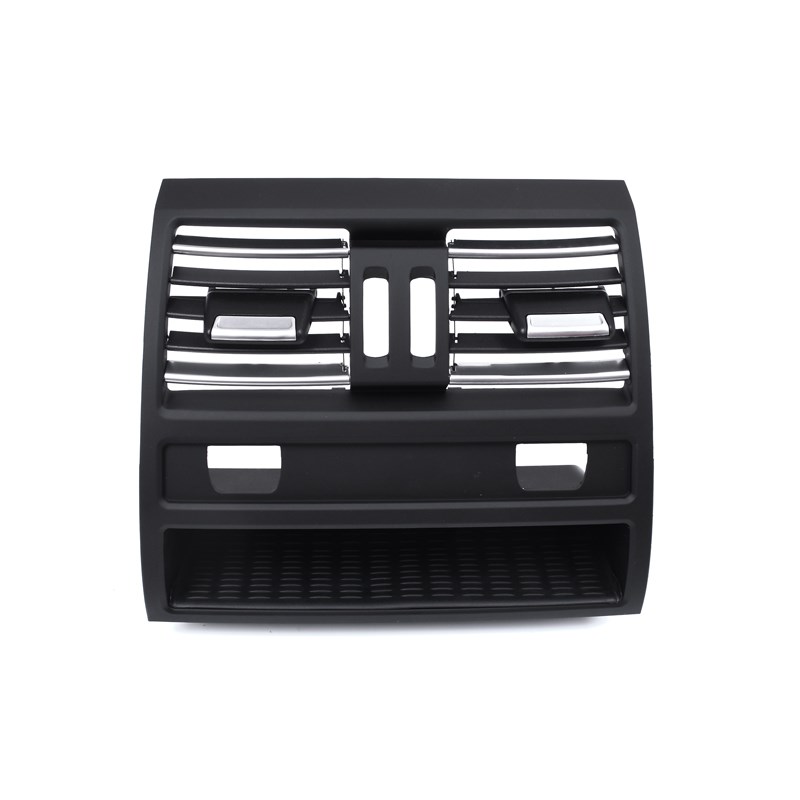 Rear Ac Vent Grille with heating button hole and Chrome     